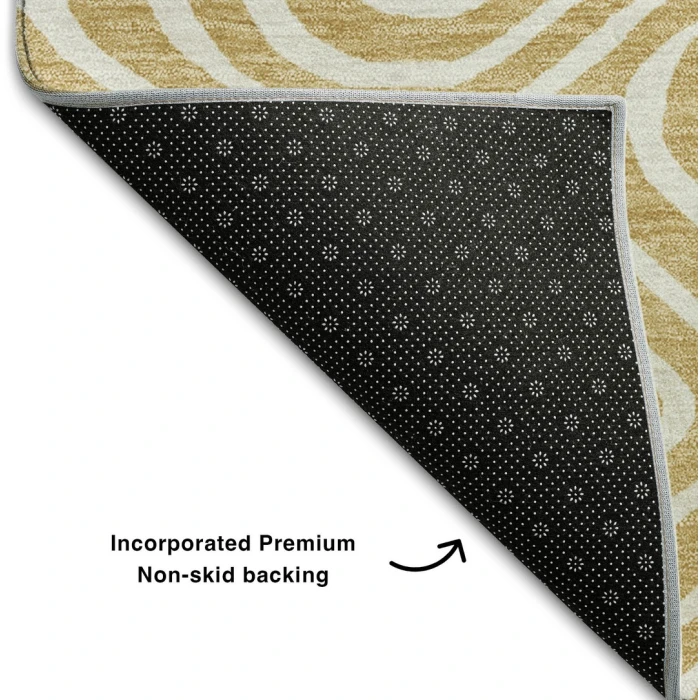 Addison Mayfield Gold AMF1020 5ft. x 7ft. 6in. Rect. Rug