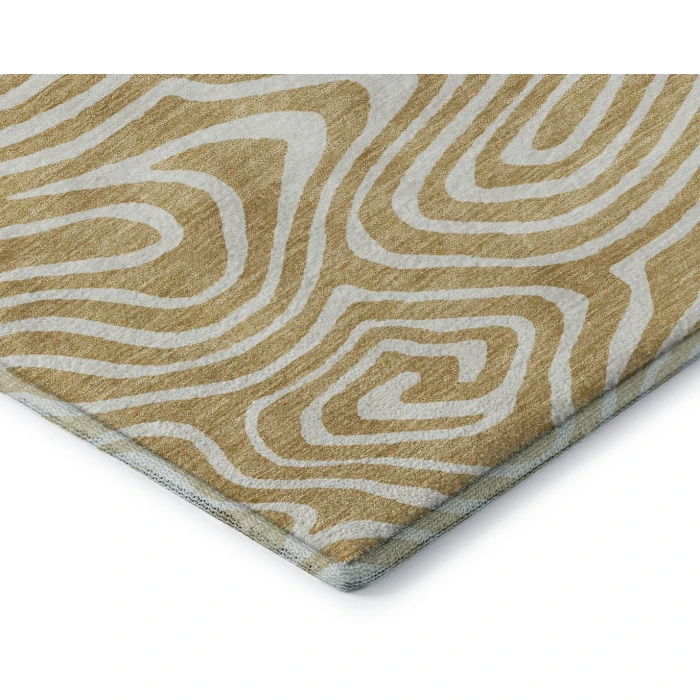Addison Mayfield Gold AMF1020 5ft. x 7ft. 6in. Rect. Rug