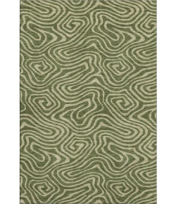 Addison Mayfield Green AMF1020 - 8ft. Round Rug