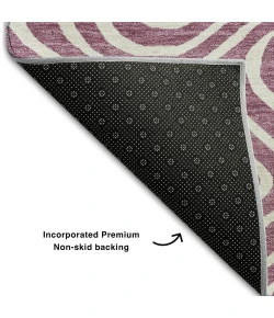 Addison Mayfield Purple AMF1020 5ft. x 7ft. 6in. Rect. Rug