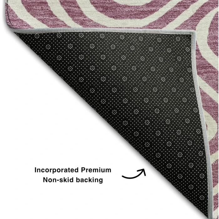 Addison Mayfield Purple AMF1020 5ft. x 7ft. 6in. Rect. Rug