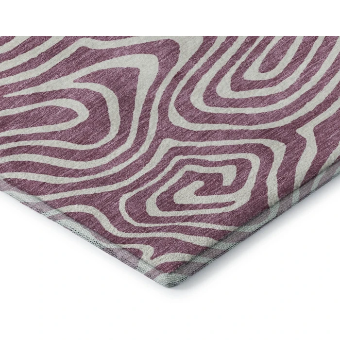 Addison Mayfield Purple AMF1020 5ft. x 7ft. 6in. Rect. Rug