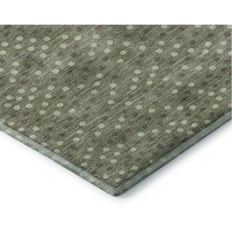 Addison Mayfield Green AMF1021 - 8ft. Round Rug