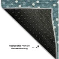 Addison Mayfield Teal AMF1021 - 8ft. Round Rug