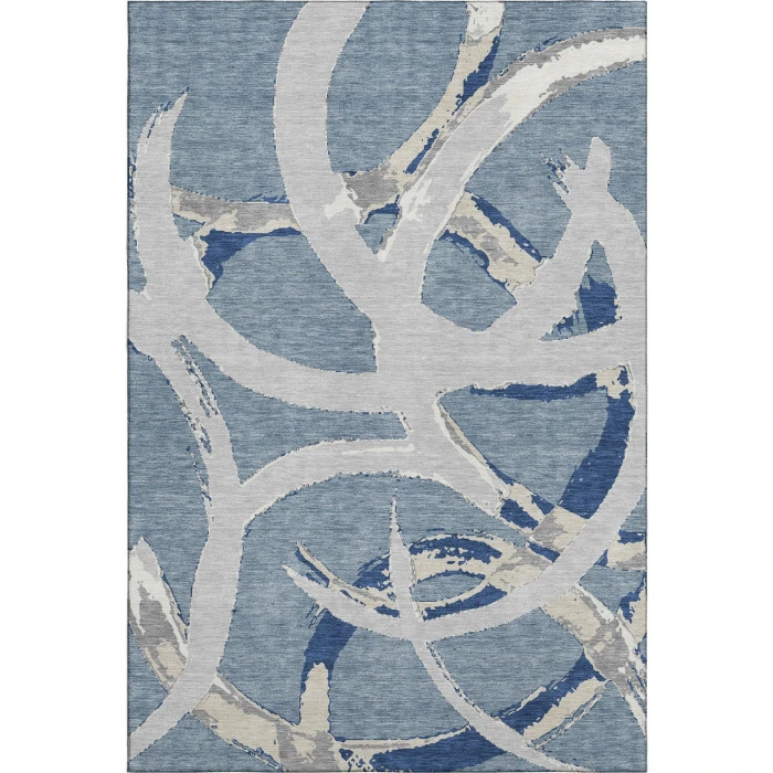 Addison Mayfield Blue AMF1022 9ft. x 12ft. Rect. Rug