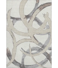 Addison Mayfield Ivory AMF1022 - 8ft. Round Rug
