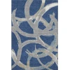 Addison Mayfield Blue AMF1022 - 8ft. Round Rug
