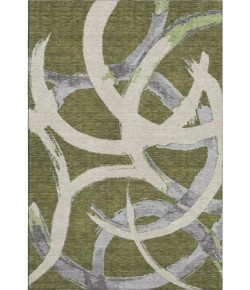 Addison Mayfield Green AMF1022 - 8ft. Round Rug