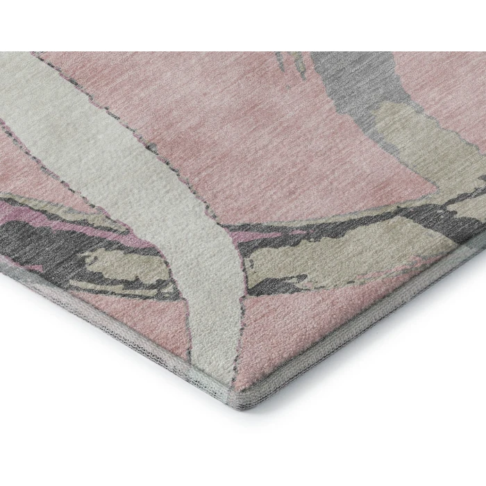 Addison Mayfield Pink AMF1022 - 8ft. Round Rug