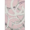 Addison Mayfield Pink AMF1022 - 8ft. Round Rug