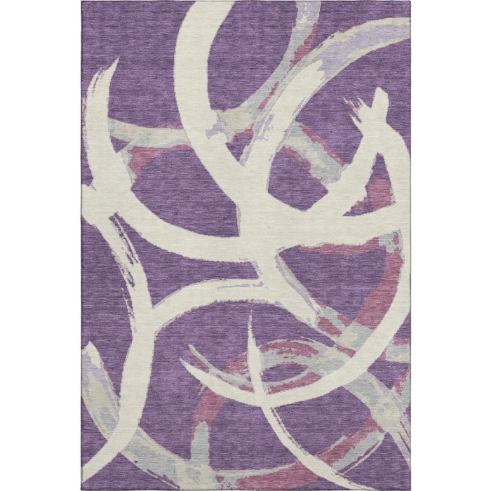 Addison Mayfield Purple AMF1022 8ft. x 10ft. Rect. Rug