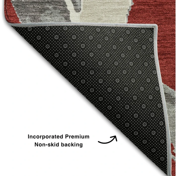 Addison Mayfield Red AMF1022 8ft. x 10ft. Rect. Rug