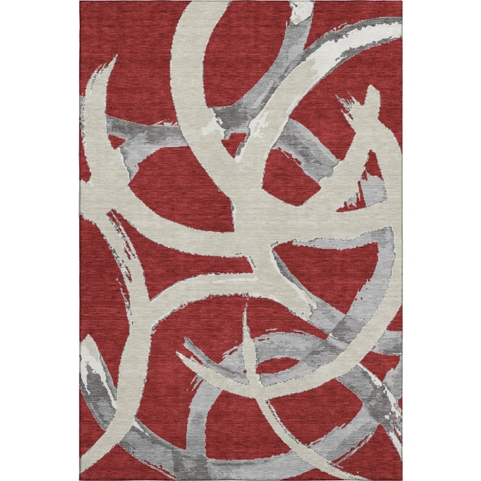 Addison Mayfield Red AMF1022 8ft. x 10ft. Rect. Rug