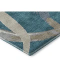 Addison Mayfield Teal AMF1022 - 8ft. Round Rug