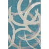 Addison Mayfield Teal AMF1022 - 8ft. Round Rug