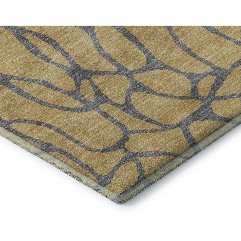 Addison Mayfield Gold AMF1023 9ft. x 12ft. Rect. Rug