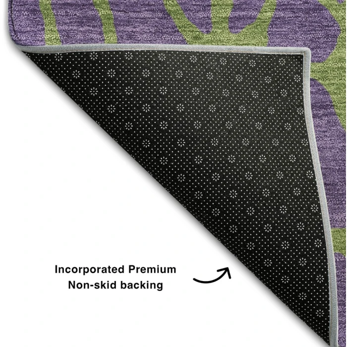 Addison Mayfield Purple AMF1023 5ft. x 7ft. 6in. Rect. Rug
