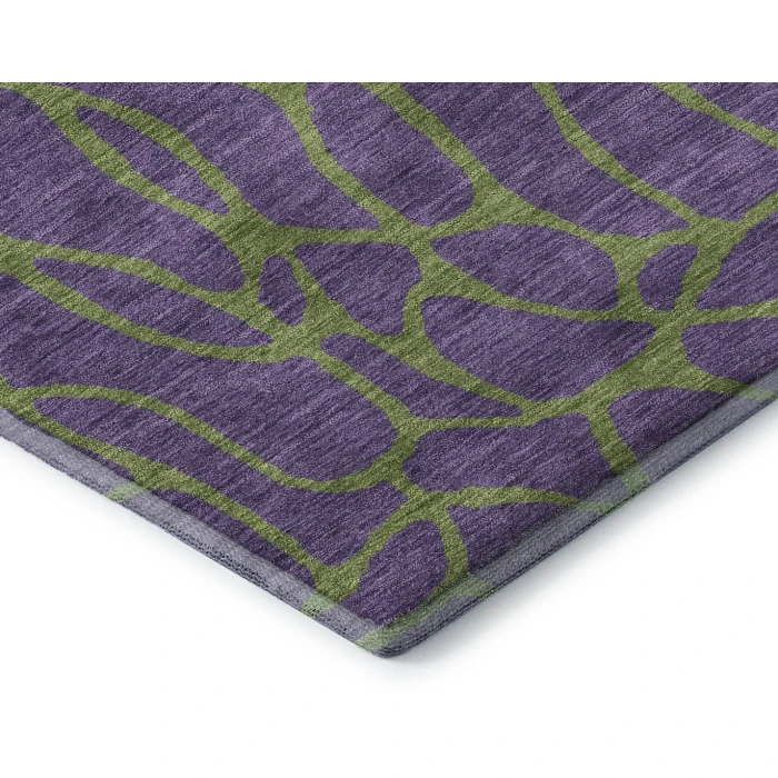 Addison Mayfield Purple AMF1023 5ft. x 7ft. 6in. Rect. Rug