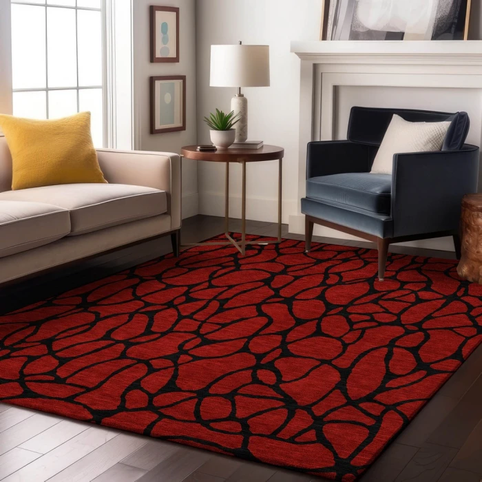 Addison Mayfield Red AMF1023 2ft. 3in. x 7ft. 6in. Rect. Rug