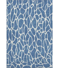 Addison Mayfield Blue AMF1024 - 8ft. Round Rug