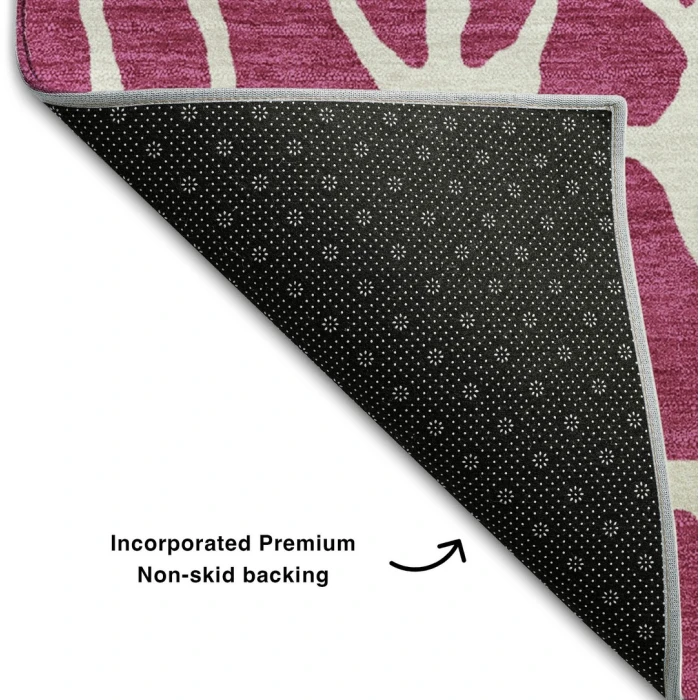 Addison Mayfield Pink AMF1024 - 8ft. Round Rug