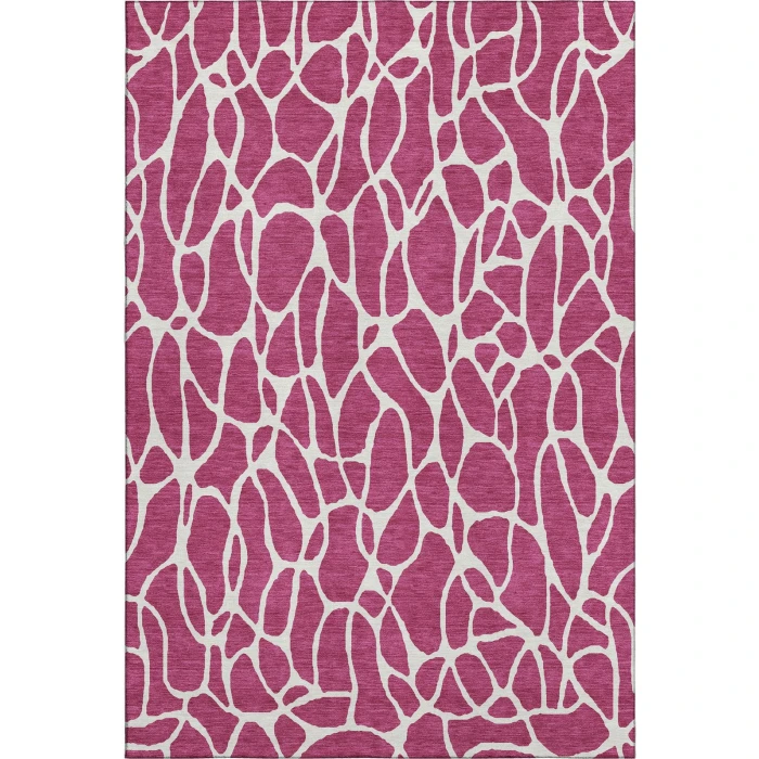 Addison Mayfield Pink AMF1024 - 8ft. Round Rug