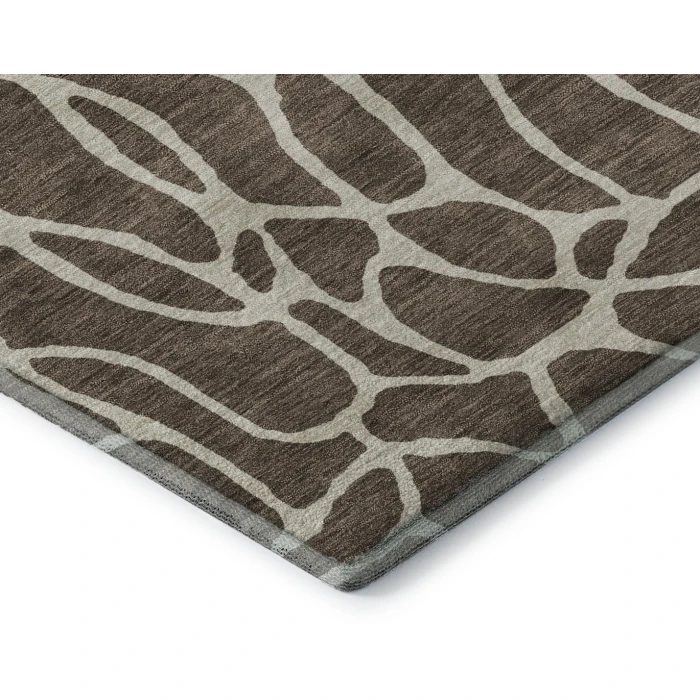 Addison Mayfield Brown AMF1024 2ft. 3in. x 7ft. 6in. Rect. Rug