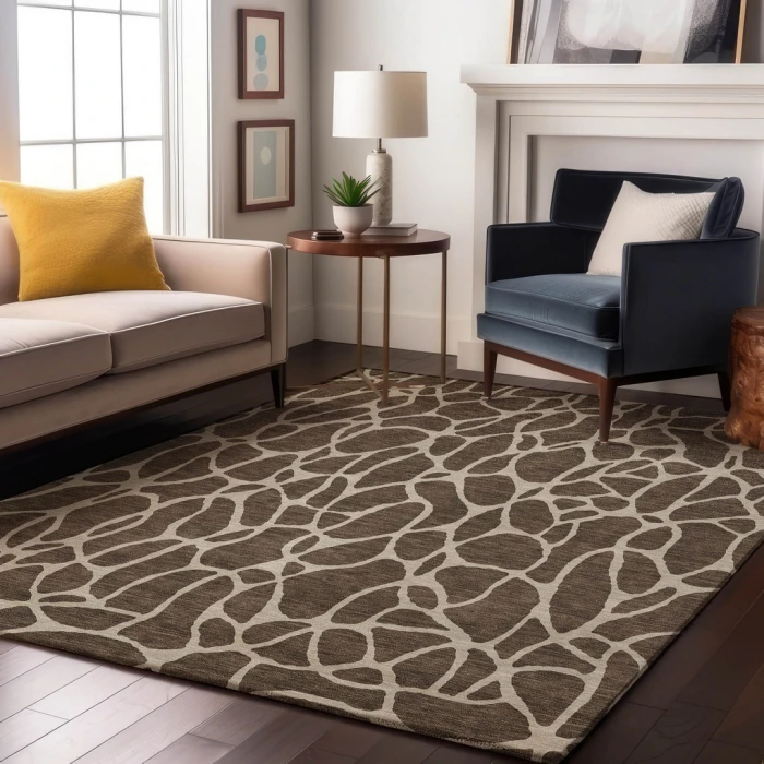 Addison Mayfield Brown AMF1024 2ft. 3in. x 7ft. 6in. Rect. Rug