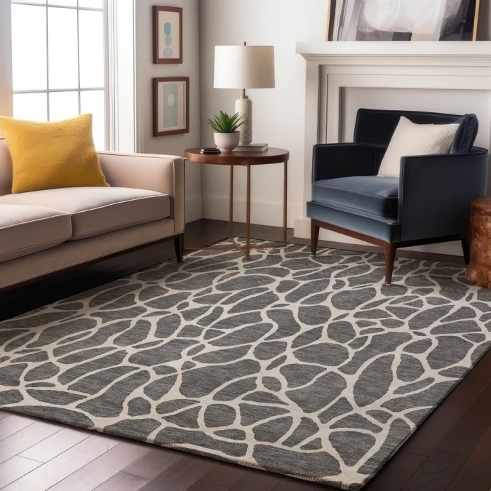 Addison Mayfield Gray AMF1024 2ft. 3in. x 7ft. 6in. Rect. Rug