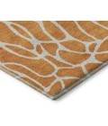 Addison Mayfield Orange AMF1024 - 8ft. Round Rug