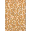 Addison Mayfield Orange AMF1024 - 8ft. Round Rug