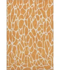 Addison Mayfield Orange AMF1024 - 8ft. Round Rug