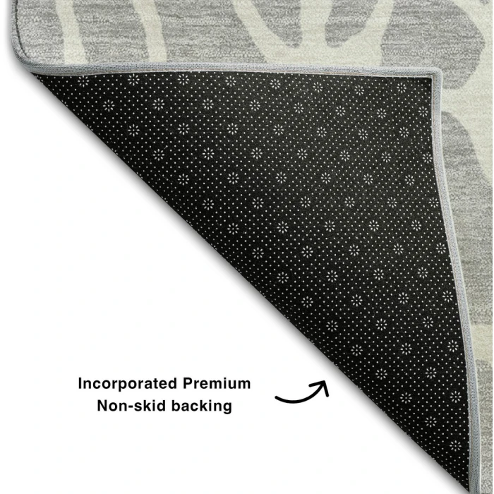 Addison Mayfield Gray AMF1024 - 8ft. Round Rug
