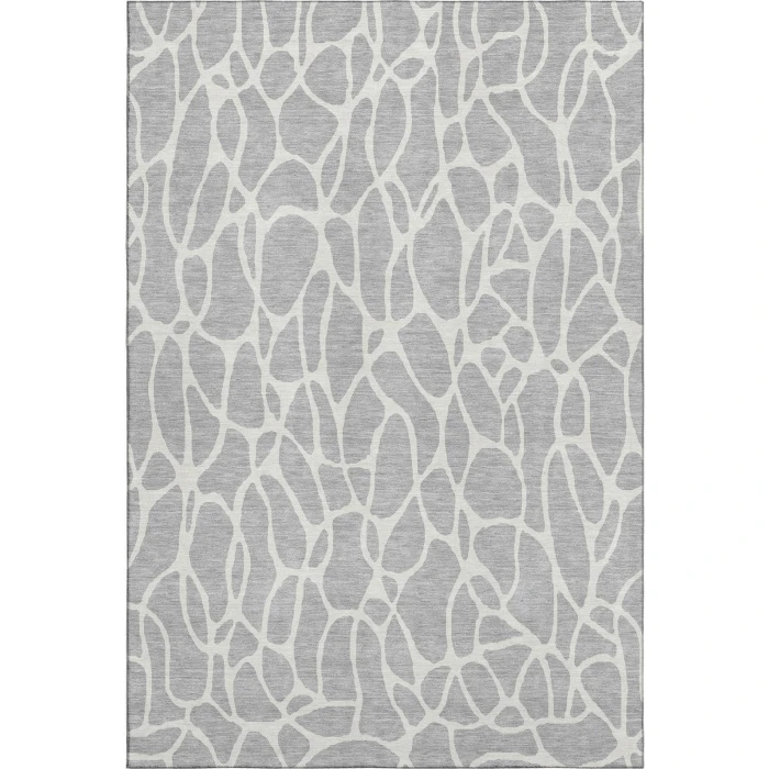 Addison Mayfield Gray AMF1024 - 8ft. Round Rug