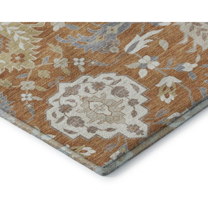 Addison Mayfield Orange AMF1026 2ft. 3in. x 7ft. 6in. Rect. Rug