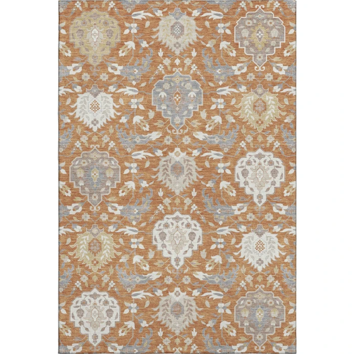 Addison Mayfield Orange AMF1026 2ft. 3in. x 7ft. 6in. Rect. Rug