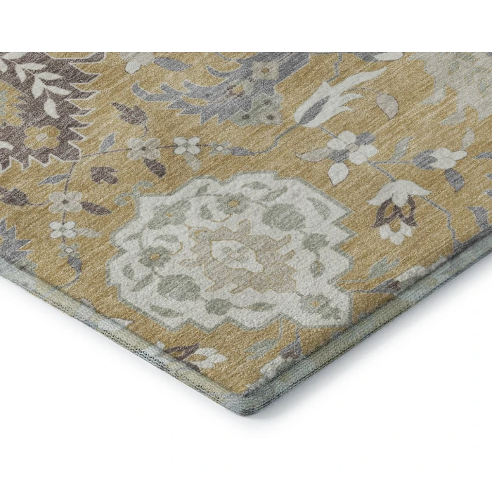 Addison Mayfield Gold AMF1026 2ft. 3in. x 7ft. 6in. Rect. Rug