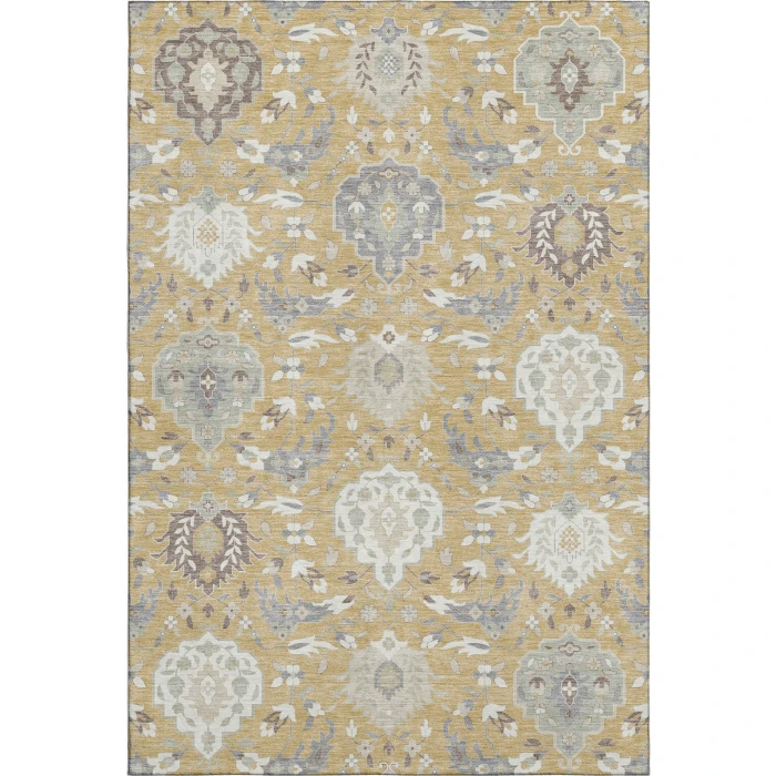 Addison Mayfield Gold AMF1026 2ft. 3in. x 7ft. 6in. Rect. Rug