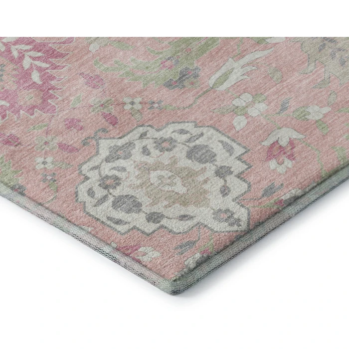 Addison Mayfield Pink AMF1026 2ft. 3in. x 7ft. 6in. Rect. Rug