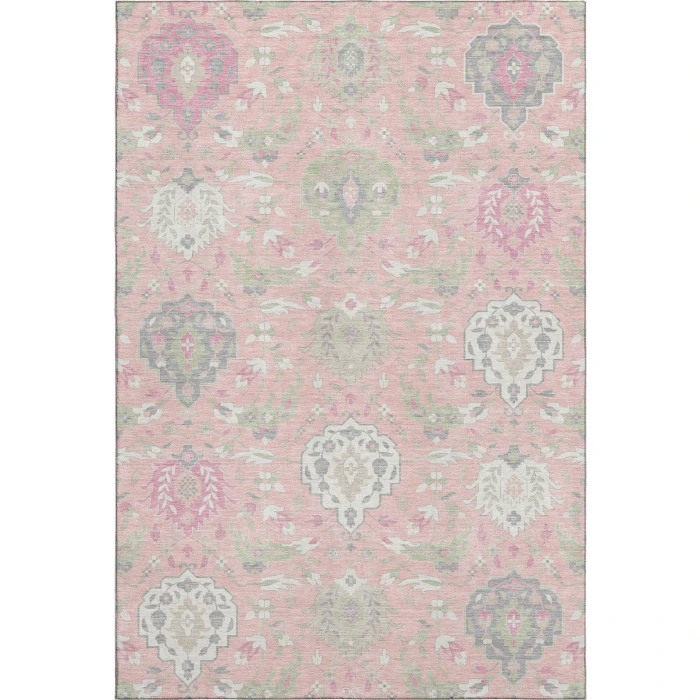 Addison Mayfield Pink AMF1026 2ft. 3in. x 7ft. 6in. Rect. Rug