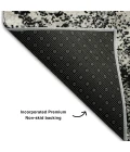 Addison Mayfield Black AMF1027 - 8ft. Round Rug