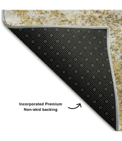 Addison Mayfield Gold AMF1027 2ft. 3in. x 7ft. 6in. Rect. Rug