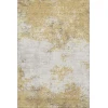 Addison Mayfield Gold AMF1027 - 8ft. Round Rug