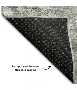 Addison Mayfield Gray AMF1027 2ft. 3in. x 7ft. 6in. Rect. Rug