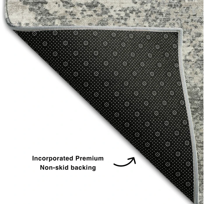 Addison Mayfield Gray AMF1027 2ft. 3in. x 7ft. 6in. Rect. Rug