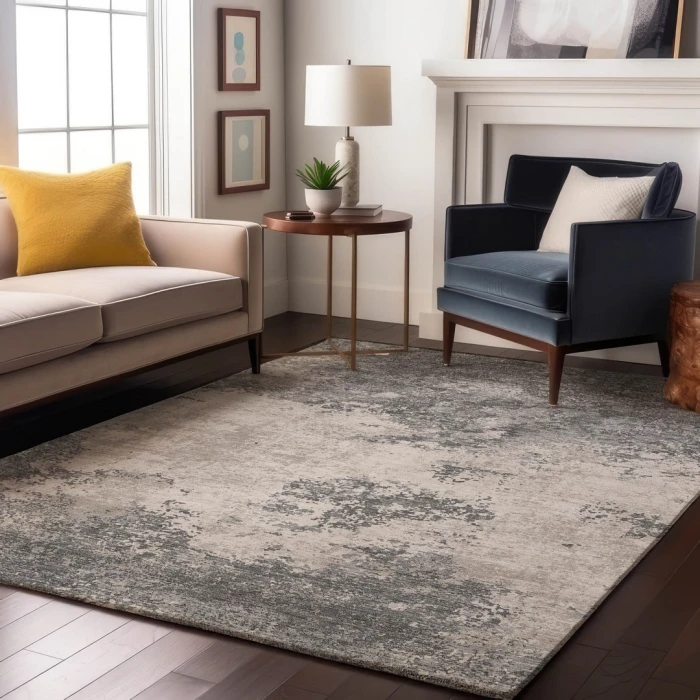 Addison Mayfield Gray AMF1027 2ft. 3in. x 7ft. 6in. Rect. Rug