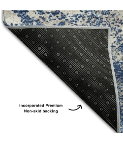 Addison Mayfield Blue AMF1027 2ft. 3in. x 7ft. 6in. Rect. Rug
