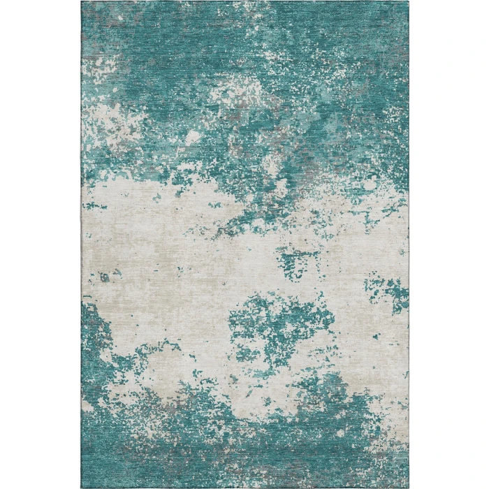 Addison Mayfield Teal AMF1027 2ft. 3in. x 7ft. 6in. Rect. Rug