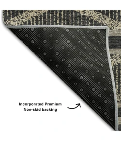 Addison Mayfield Black AMF1029 9ft. x 12ft. Rect. Rug