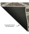 Addison Mayfield Brown AMF1029 9ft. x 12ft. Rect. Rug